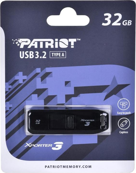 Immagine prodotto Patriot USB 32GB Xporter GEN 1 3.2 PAT (32 GB, USB-A)