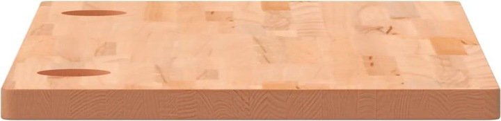 Actual product image VidaXL Schreibtischplatte 110x55x2,5 cm Massivholz Buche,Material (110 x 55 x 2.5 cm)