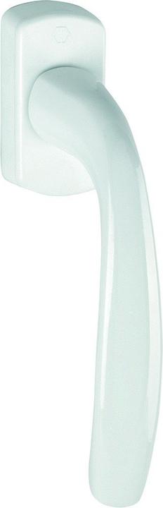 Hoppe Window handle New York 0810/U10 aluminium F9016 / traffic white 35 mm standard