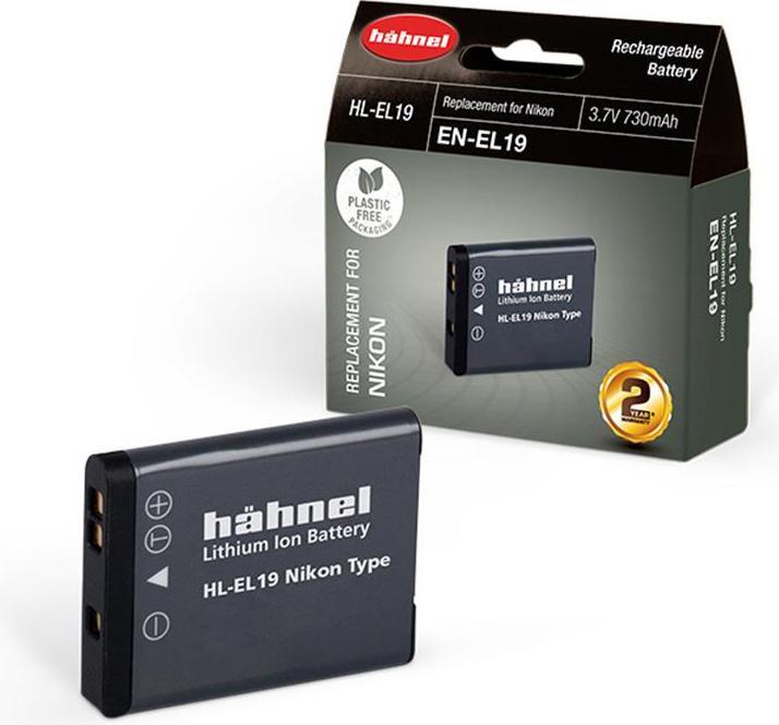 Actual product image Hähnel Replacement battery HL-EL19, for Ni EN-EL19 (Camera battery)