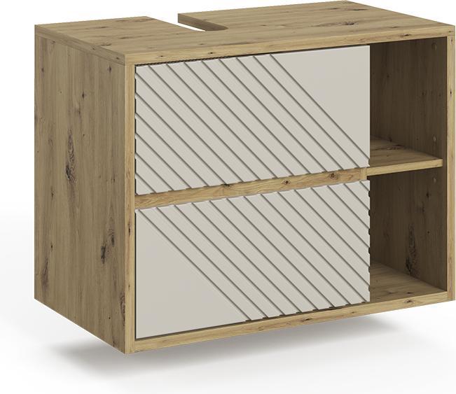 Produktbild Vicco Waschbeckenunterschrank Viola, Artisan-Eiche, 80 x 60 cm (80 x 46 x 60 cm)