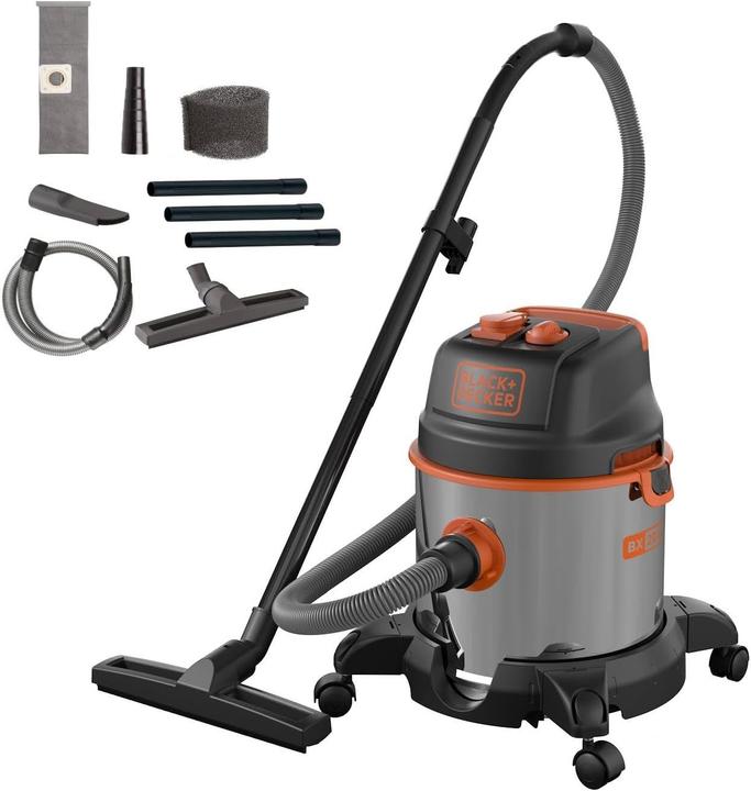 Actual product image Black & Decker BlackDecker BXVC20XTE Wet and Dry Vacuum Cleaner 1400 W 20 L (Wet dry vacuum cleaner)
