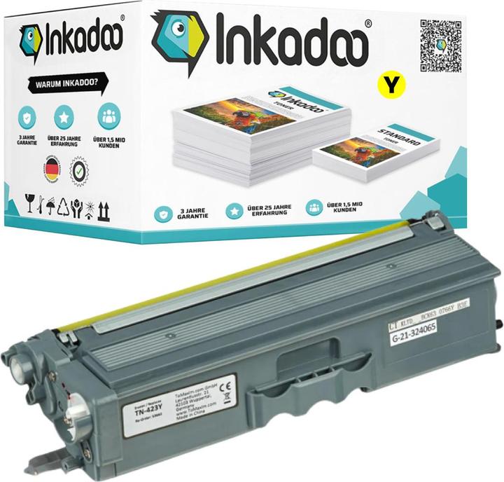 Produktbild Inkadoo Kompatibel Toner für Kyocera - FS-C 2126 MFP (Y)