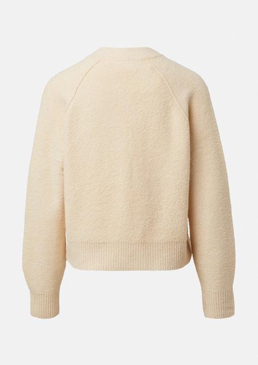 Produktbild Comma Strickjacke Kurzer Cardigan in Bouclé-Optik (46)