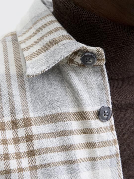 Immagine prodotto Jack & Jones Jprrayle Melange Check L/S Overshirt Sn (XS)
