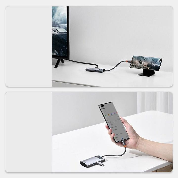 Produktbild Baseus Gleam Series 4-in-1 (USB-C, 1 Ports)