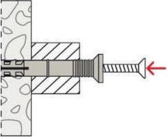 Actual product image Fischer SB Nylon Dowel Duopower (100 pcs.)