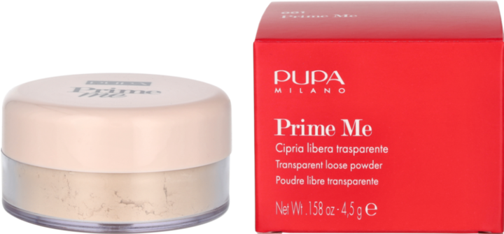 Produktbild Pupa Milano Pupa - Prime Me Fixative Loose Pudding Transparent 4.5G (001 Translucent)