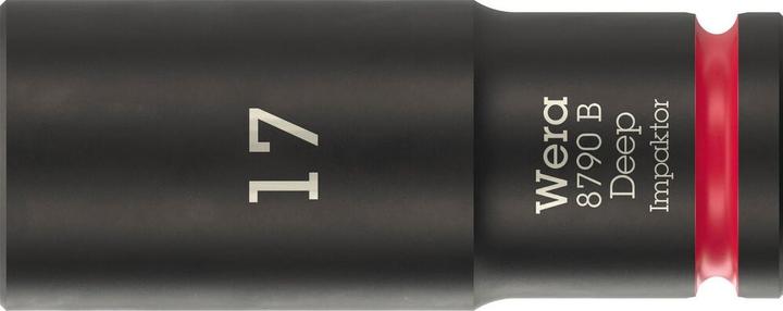 Actual product image Wera 8790 B Impaktor Deep SW Steckschlüssel 3/8, 17mm (17 mm)
