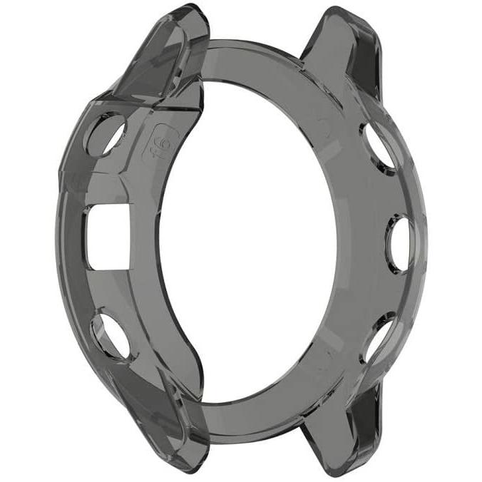 Thumbnail - Strap-it TPU-Hülle (Silikon, fenix 5X), Uhrenarmband, Transparent, Schwarz