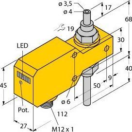 Actual product image Turck Inline sensor