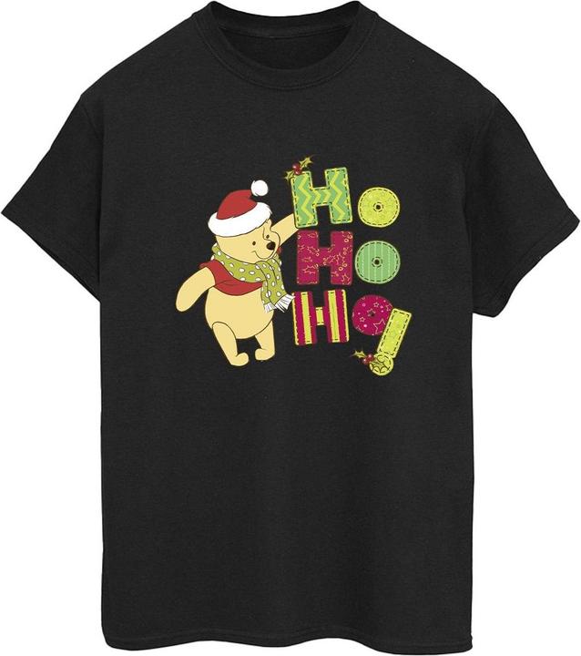 Image du produit Disney - T-shirt WINNIE THE POOH HO HO HO SCARF - Femme (S)