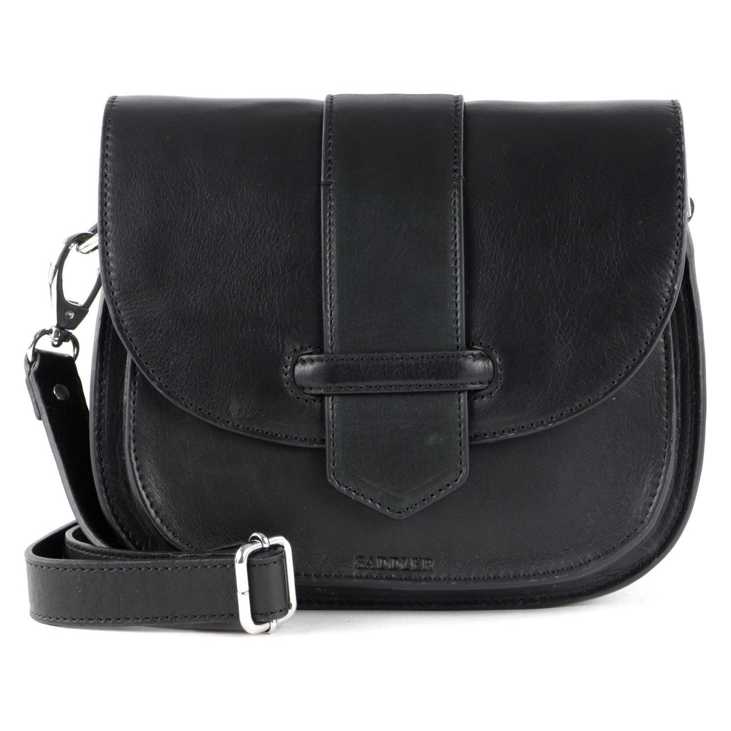 Saddler, Damen, Handtasche, Charon Crossbody Bag, Schwarz