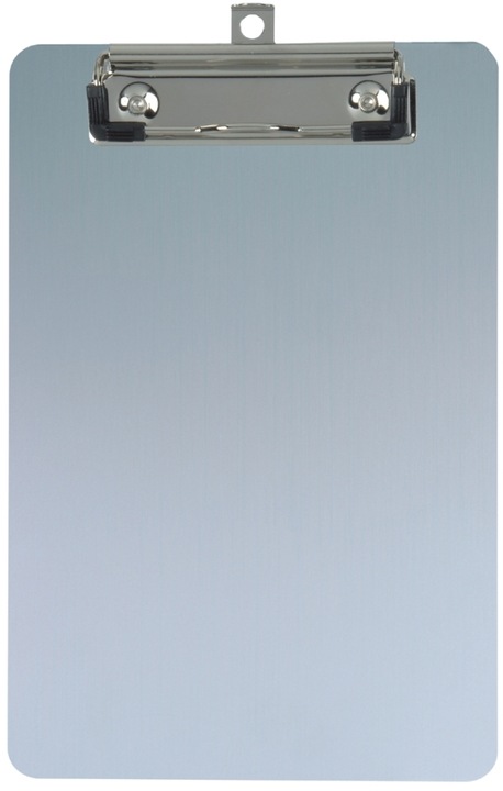 Produktbild Maul Schreibplatte, Aluminium mit Bügelklemme, DIN A5 Klemmweite: 10 mm, Plattenstärke 1 mm (15.5 x 23 x 1.5 cm)