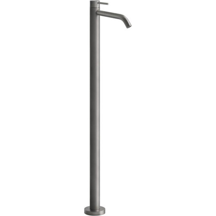 Gessi, Badarmatur, 316 Fertigmontageset für freistehenden Waschtischmischer, Ausladung 156 mm, ohne Ablaufgarnit