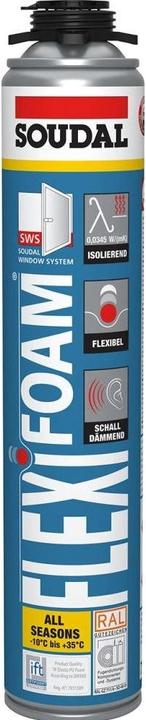 Soudal Profi-Pistolenschaum Flexifoam blau 750 ml (750 ml)