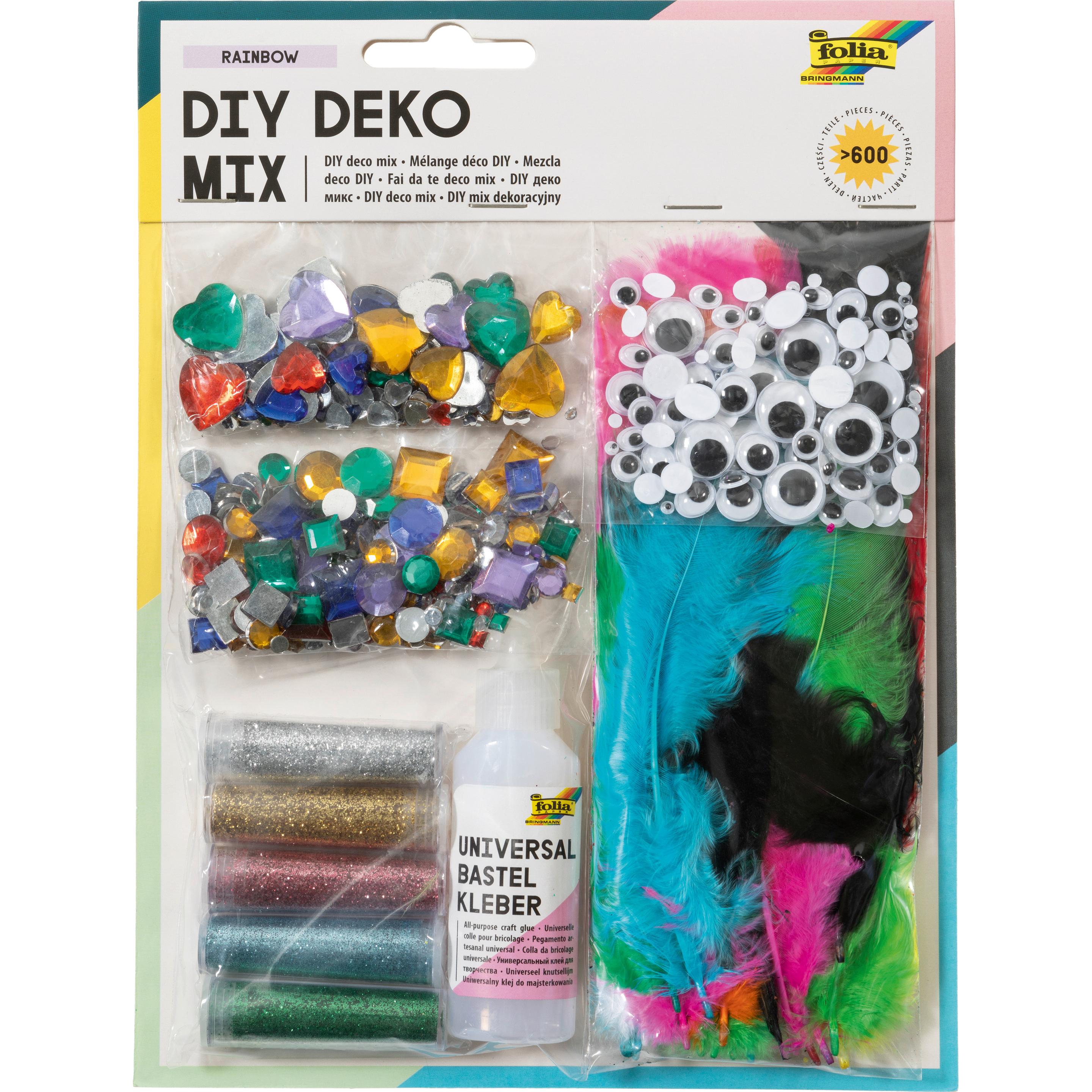 Folia Deko-Mix-Bastelset 12420 über 600 Teile