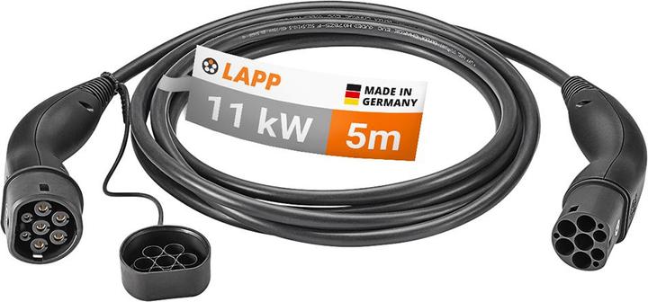 Produktbild Lapp Mobility Typ 2 (Typ 2, 11 kW, 20 A, 5 m)