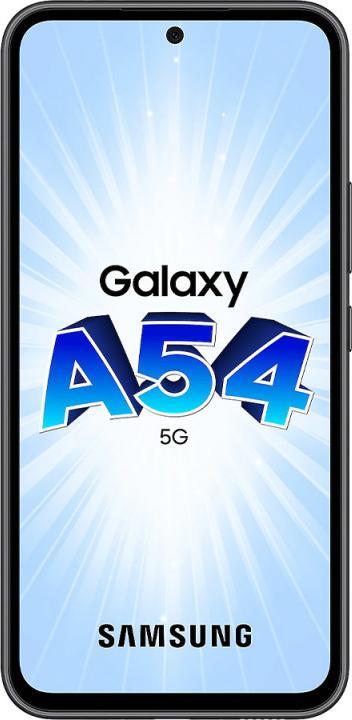 Produktbild Samsung Galaxy A54 5G (128 GB, Awesome Graphite, 6.40", Hybrid Dual SIM, 50 Mpx, 5G)