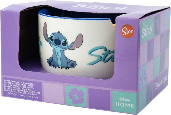 Image du produit Stor STITCH - Bol à Ramen avec Baguette - 450 ml
