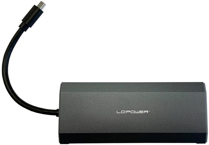 Actual product image LC-Power HUB-C-MULTI-7-M2 USB-C hub/M2 M.2 SSD retail (USB-C, 5 Ports)