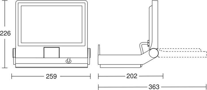 Immagine prodotto Steinel Faretto LED (4370 lm, IP44)