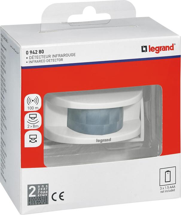 Produktbild Legrand Funk Bewegungsmelder (8 m)