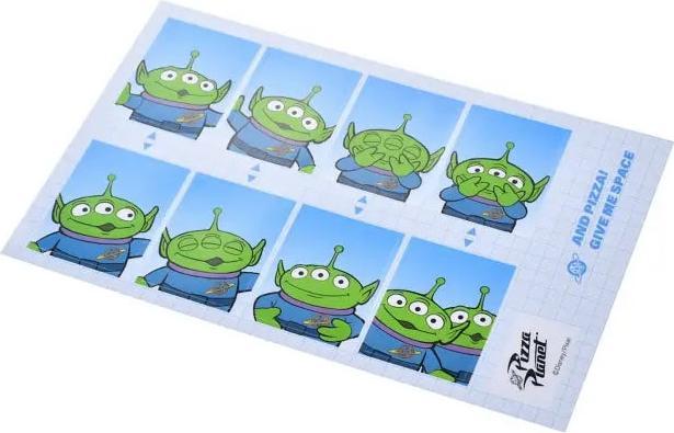 Produktbild Disney Little Green Men/Alien Fotoaufkleber