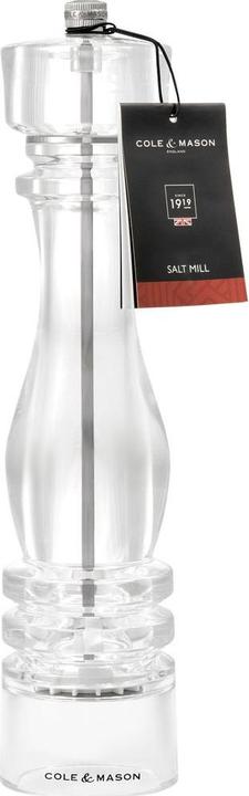 Produktbild Cole & Mason Cole&Mason Salzmühle London 30 cm, Transparent, Materialtyp: Metall (Salz)