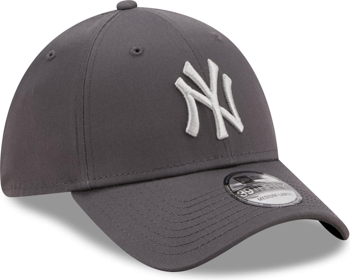 Actual product image New Era 39Thirty Stretch Cap - New York Yankees graphite (S/M)