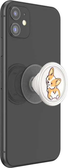 Produktbild PopSockets PopGrip Premium Plant Cheeky Corgi