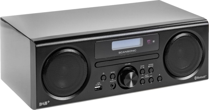 Actual product image Scansonic Da310 (DAB+, FM, Bluetooth)