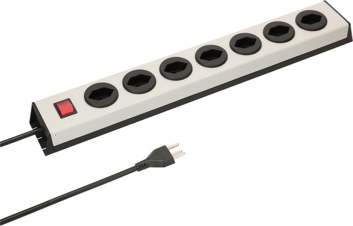 Produktbild Max Hauri Power Line mit Schalter (7 x, Typ 23, 2.50 m)