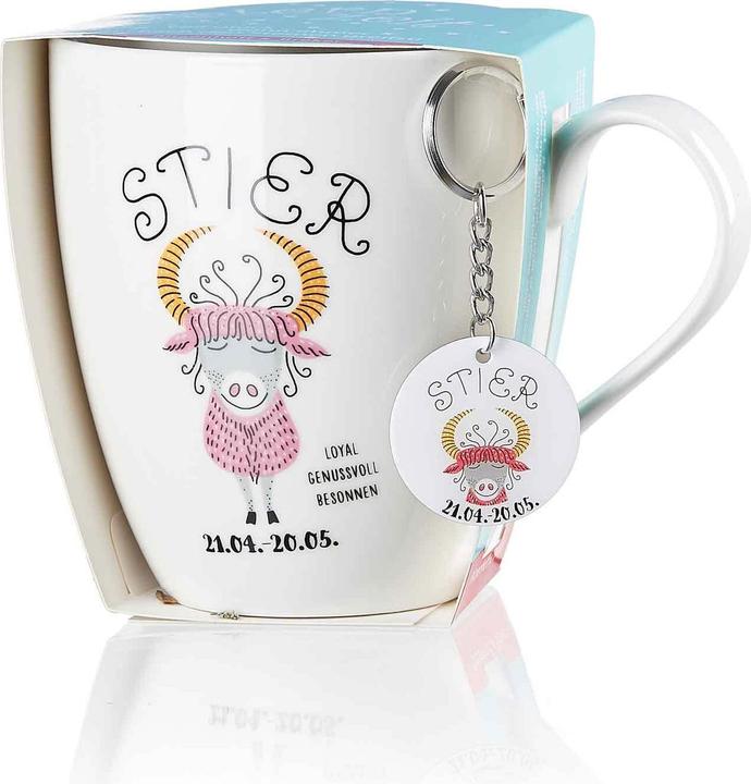 Produktbild Ritzenhoff & Breker Jumbo-Tasse 650 ml. Sternzeichen Stier (650 ml, 1 x)