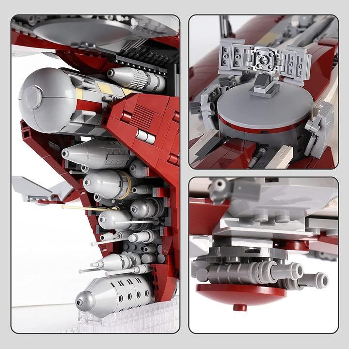 Actual product image Mould King Old Republic escort cruiser