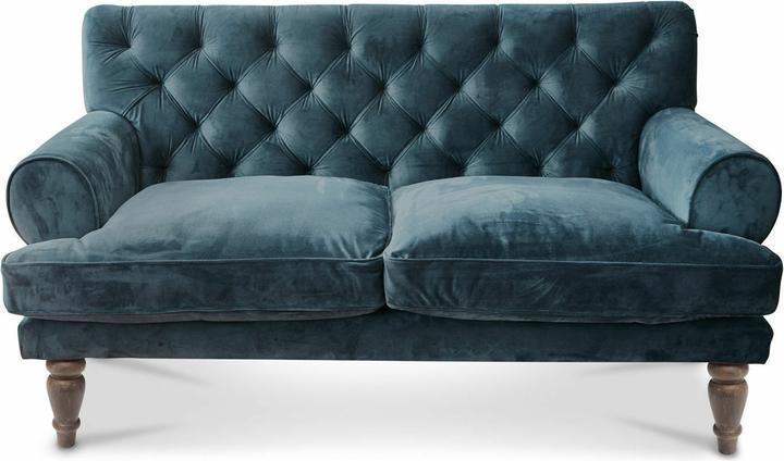 Produktbild Loberon Sofa Carme blau (2-Sitzer)