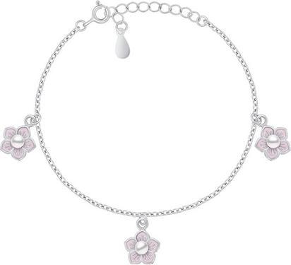 Immagine prodotto Brilio Argento - Incantevole bracciale in argento con fiori BRC148WR