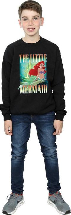 Produktbild Disney The Little Mermaid Ariel Montage Sweatshirt Jungen (152, 158)