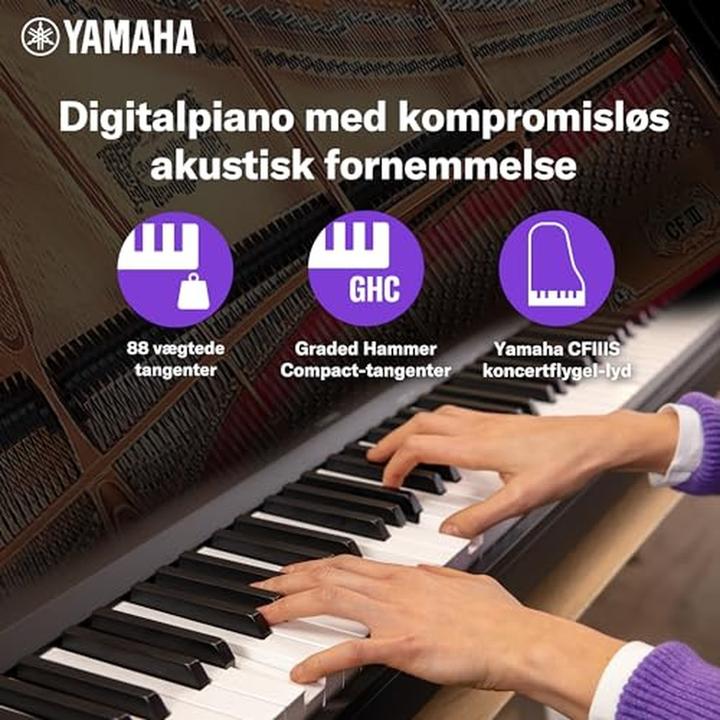 Actual product image Yamaha P-145B (88 Keys)