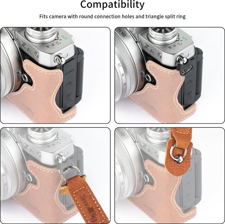 Produktbild SmallRig Leather Camera Neck Strap 3485 (Nackengurt)