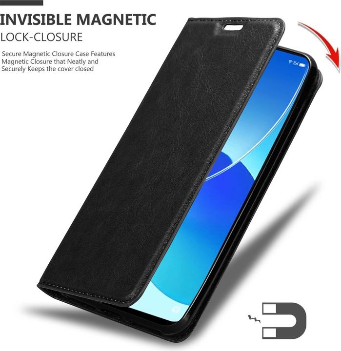 Productafbeelding Cadorabo Boek Invis. Magnetisch deksel (Oppo Reno 6 5G)