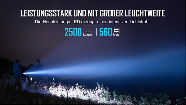 Image du produit Olight Warrior X 3 (14.95 cm, 2500 lm)