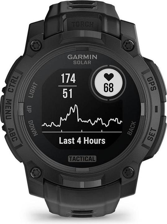 Immagine prodotto Garmin Instinct 3 45mm Solar Tactical Edition Nero (010-02934-50) (45 mm)