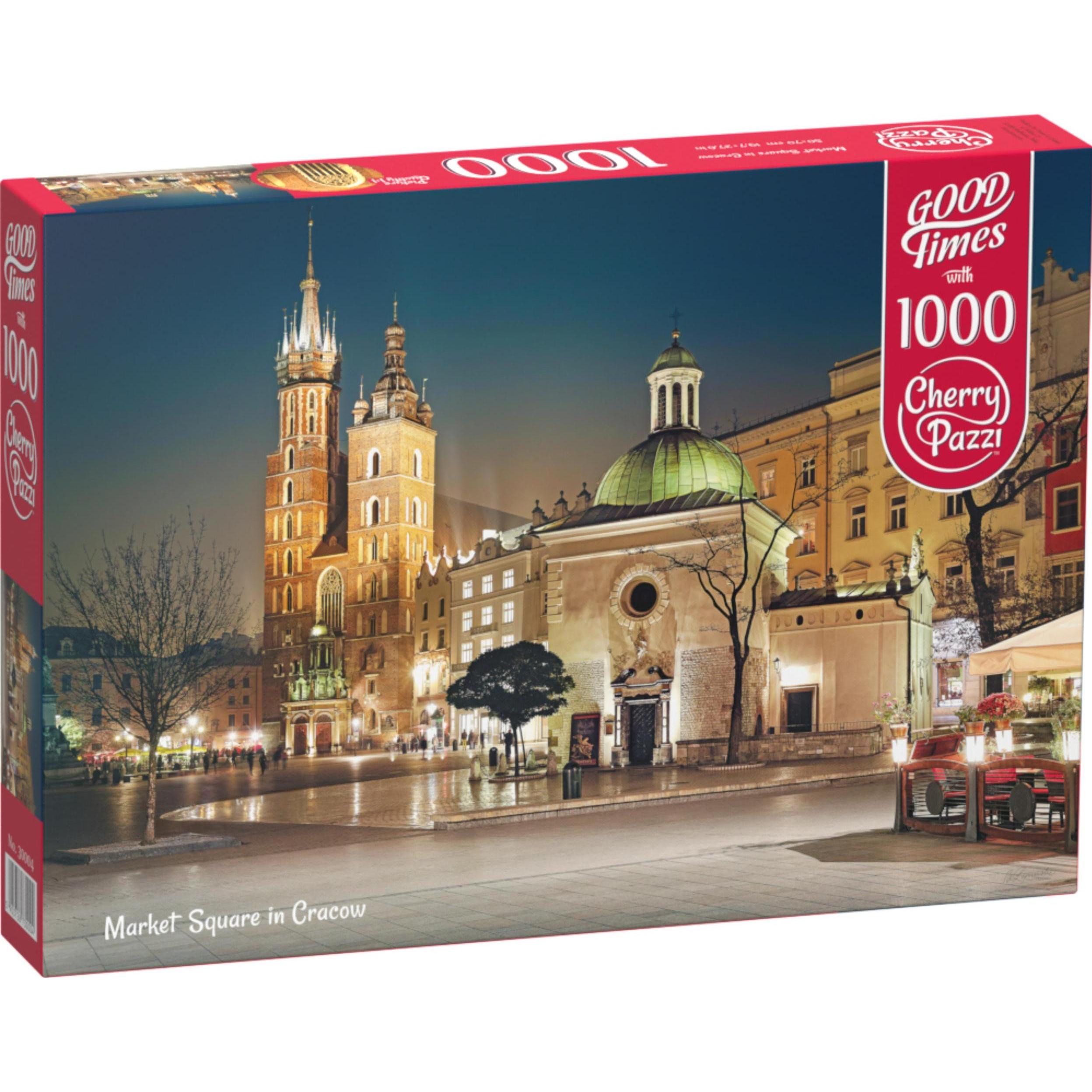 Cherry Pazzi Puzzle Königlicher Marktplatz in Krakau, Polen 1000 Teile (1000 Teile)