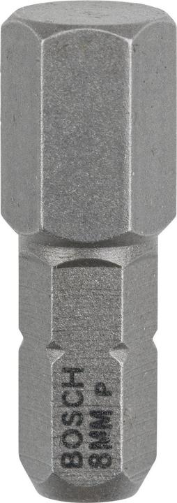Image du produit Bosch Professional Zubehör Embout hexagonal 8 mm Accessoires (HEX 8)