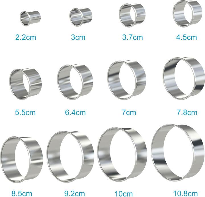 Immagine prodotto Intirilife 12-teiligs Ausstechformen Set