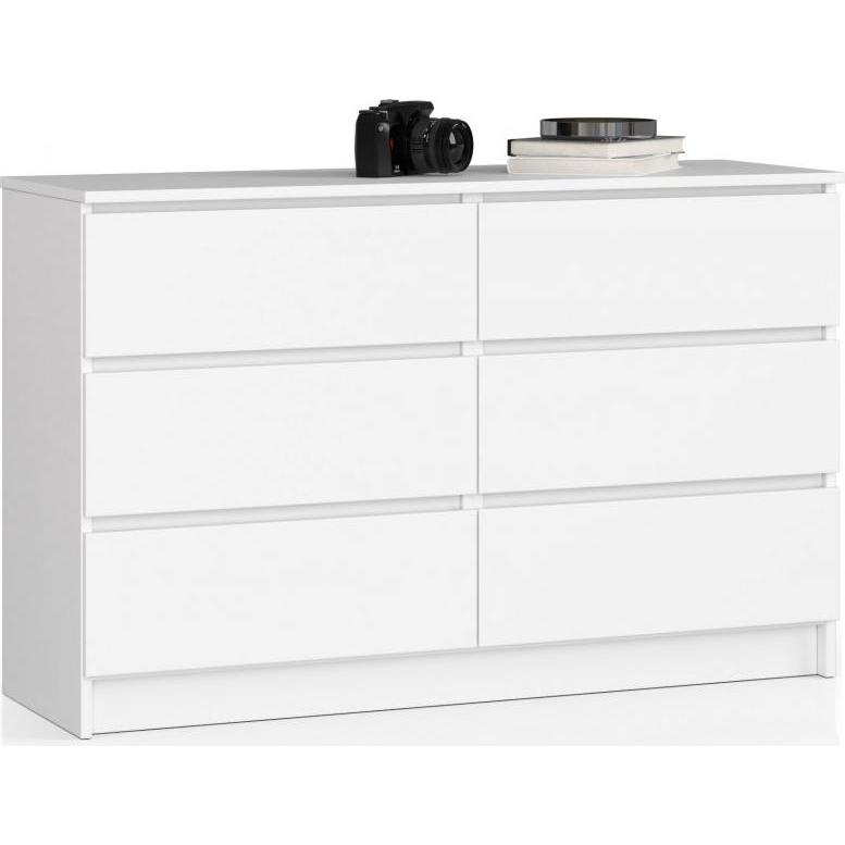 Akord Furniture Factory, Kommode + Sideboard, OP0LK-1BIA002 (120 x 40 x 77 cm)