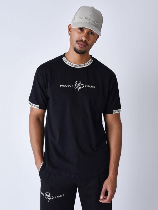 Image du produit Project X Paris t-hirt avec bande contratée logotée project x pari (S)