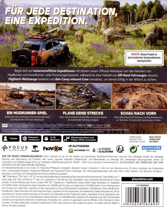 Actual product image Saber Interactive Expeditions: A MudRunner Game (PS5, DE)