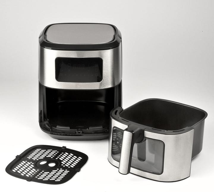 Produktbild Girmi FG8800 Friteuse Single 6,5 L Unabhängige 1700 W Heissluftfritteuse Schwarz, Stahl i